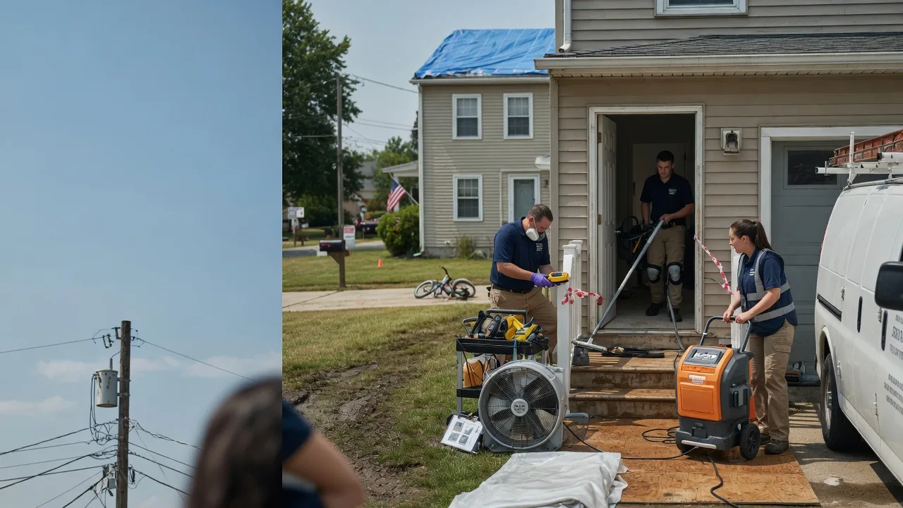 Water Damage Repair in Sherman, ME near me